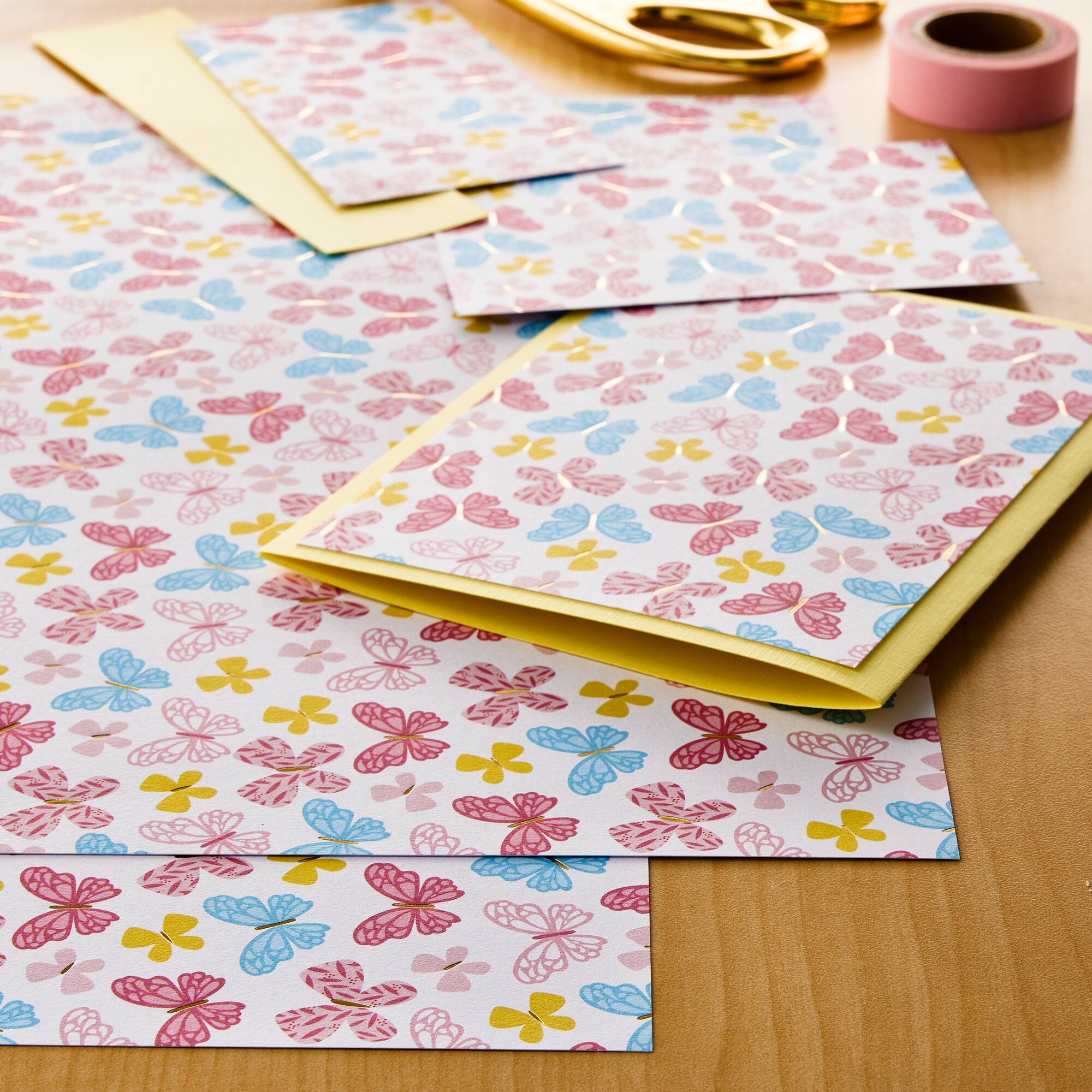 24 Pack: Butterfly Paper by Recollections™, 12" x 12"